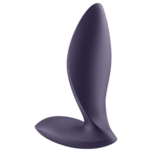 Satisfyer - analplugg med vibrator - appstyrd - silikon lila