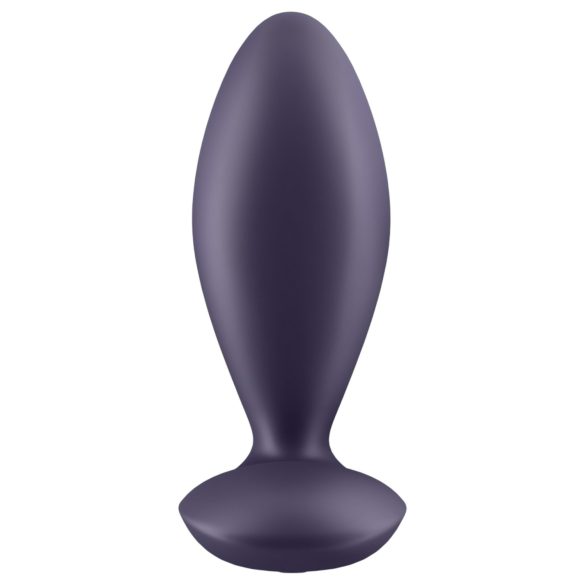 Satisfyer - analplugg med vibrator - appstyrd - silikon lila