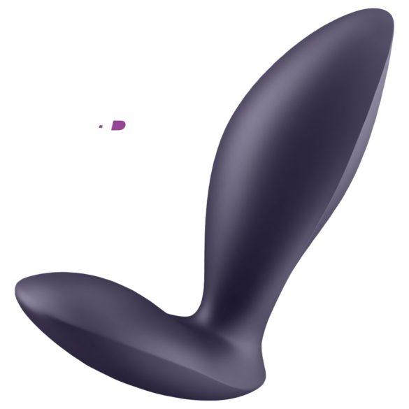 Satisfyer - analplugg med vibrator - appstyrd - silikon lila