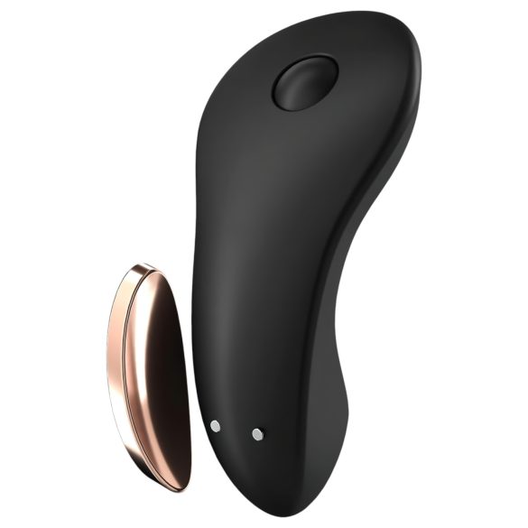 Satisfyer Little Secret - klitorisvibrator - vattentät - svart