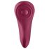Satisfyer - vibrator för trosor - fjärrstyrd vattentät - röd