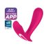 Satisfyer Top Secret - smart vibrator med 2 motorer (rosa)