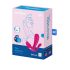 Satisfyer Top Secret Plus - smart 3-grens vibrator (rosa)