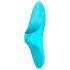 Satisfyer Teaser - uppladdbar vattentät fingervibrator (turkos)