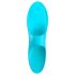 Satisfyer Teaser - uppladdbar vattentät fingervibrator (turkos)