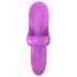 Satisfyer Bold Lover - fingervibrator - uppladdningsbar vattentät silikon rosa