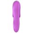 Satisfyer Bold Lover - fingervibrator - uppladdningsbar vattentät silikon rosa