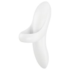   Satisfyer Bold Lover - uppladdningsbar, vattentät fingervibrator (vit)