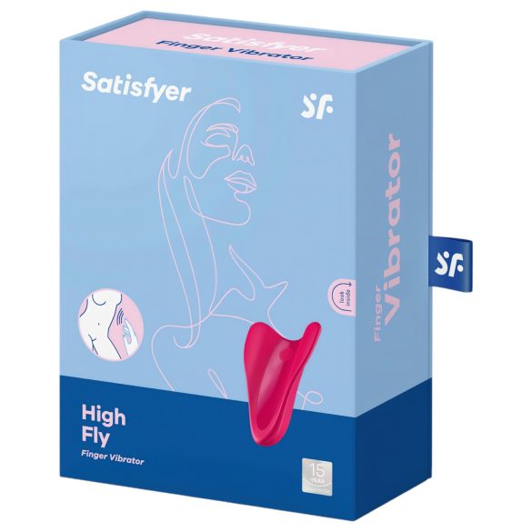 Satisfyer High Fly - klitorisstimulator - uppladdningsbar, vattentät - rosa