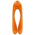 Satisfyer Candy Cane - Batteridriven, vattentät dubbelvibrator (orange)