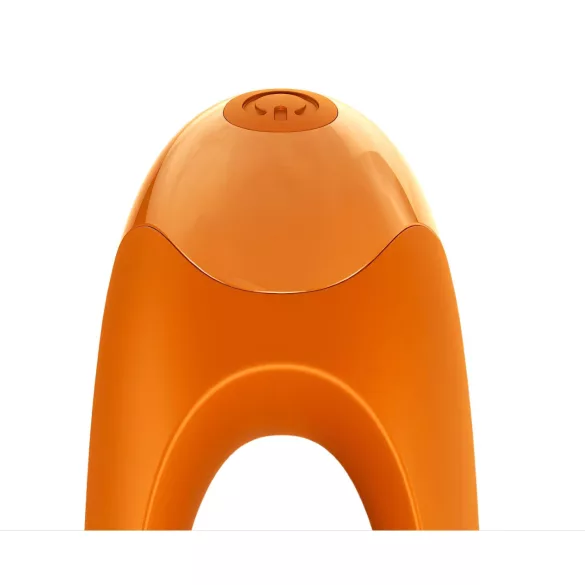 Satisfyer Candy Cane - uppladdningsbar vattentät dubbel vibrator - orange