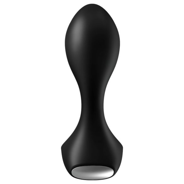 Satisfyer Backdoor Lover - analvibrator uppladdningsbar vattentät svart
