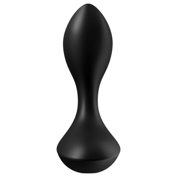 Satisfyer Backdoor Lover - analvibrator uppladdningsbar vattentät svart
