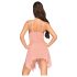 Penthouse Sweet Beast - rosafärgat babydoll-set (pink)