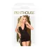 Penthouse - halterneck klänning med stringtrosa - svart - M/L