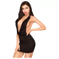   Penthouse - babydoll med halsband - trosa ingår - svart - M/L