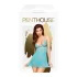 Penthouse - nattlinne och stringtrosa - turkos