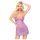 Penthouse Bedtime Story - nattlinne & tanga (lila) - L/XL