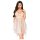 Penthouse Naughty Doll - spetsklänning och stringtrosa (vit) - M/L