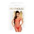 Penthouse Body Search - öppen nätkroppsdräkt (röd)