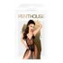 Penthouse Best Forplay - spetsbody med tyllsjal (svart) - M/L