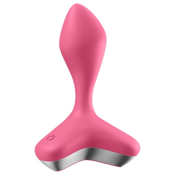 Satisfyer Game Changer - analvibrator med batteri - silikon rosa
