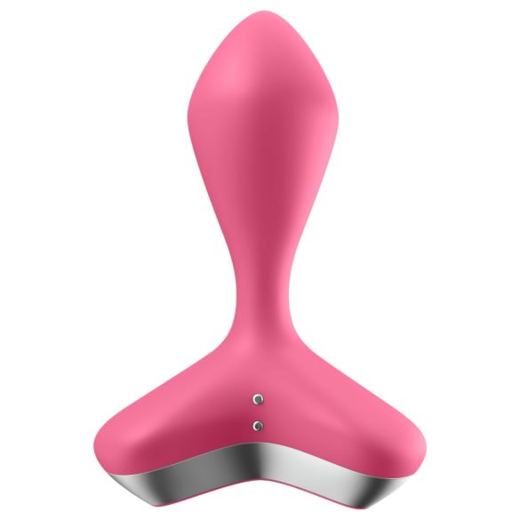 Satisfyer Game Changer - analvibrator med batteri - silikon rosa