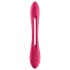 Satisfyer - parvibrator - uppladdningsbar flexibel - röd