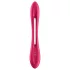 Satisfyer - parvibrator - uppladdningsbar flexibel - röd