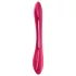 Satisfyer - parvibrator - uppladdningsbar flexibel - röd