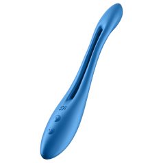 Satisfyer - parvibrator - uppladdningsbar flexibel - blå