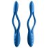 Satisfyer Elastic Game - uppladdningsbar, flexibel parvibrator (blå)