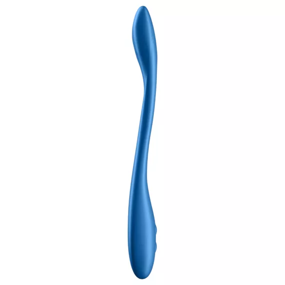 Satisfyer - parvibrator - uppladdningsbar flexibel - blå