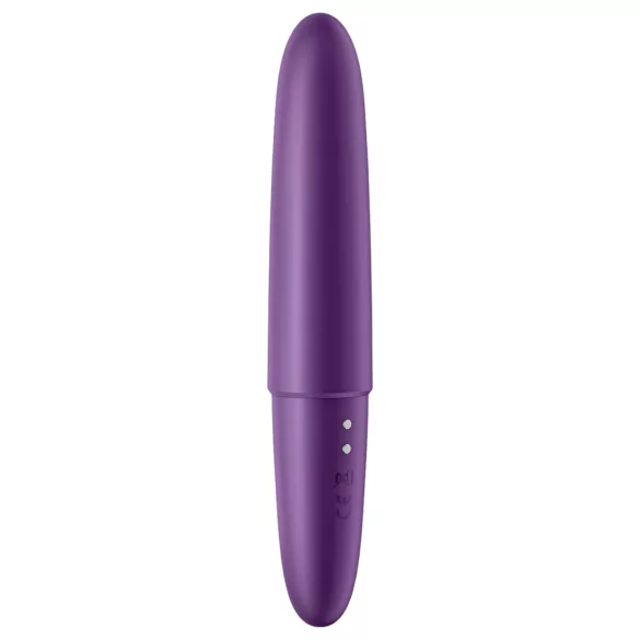 Satisfyer - vibrator bullet uppladdningsbar vattentät lila