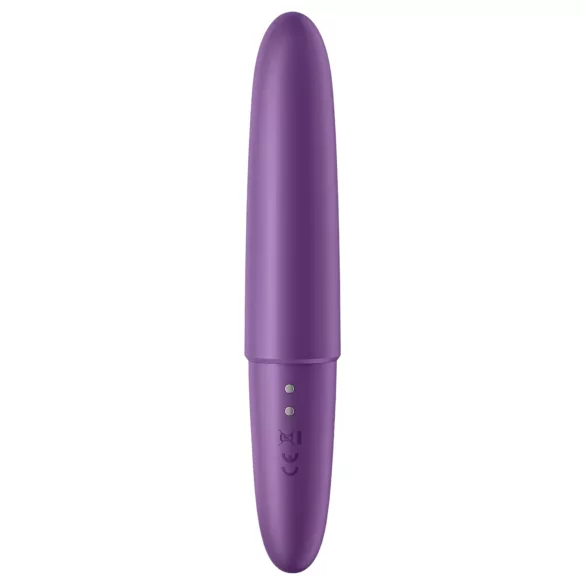 Satisfyer - vibrator bullet uppladdningsbar vattentät lila