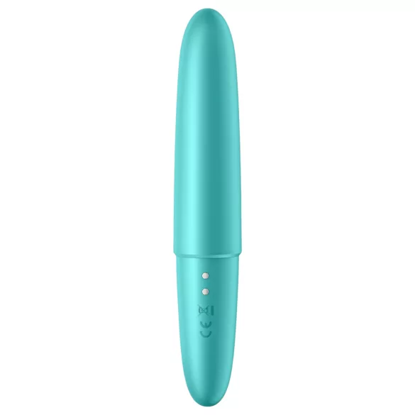 Satisfyer - vibrator - vattentät bullet - turkos