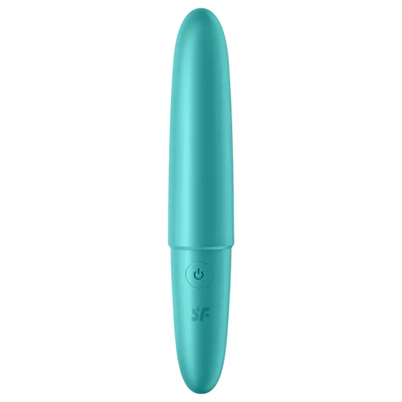 Satisfyer - vibrator - vattentät bullet - turkos