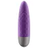 Satisfyer - minivibrator med stark vibration - uppladdningsbar, vattentät, lila