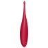 Satisfyer Twirling Fun - uppladdningsbar, vattentät klitorisvibrator (röd)