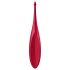 Satisfyer Twirling Fun - uppladdningsbar, vattentät klitorisvibrator (röd)