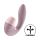Satisfyer Supernova - lufttrycksvibrator och vibrator - uppladdningsbar - rosa