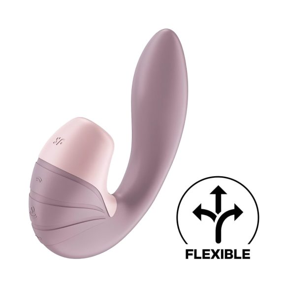 Satisfyer Supernova - lufttrycksvibrator och vibrator - uppladdningsbar - rosa