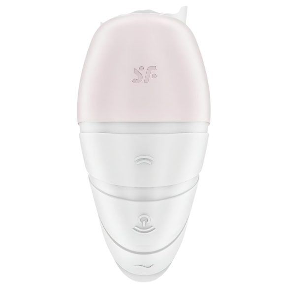 Satisfyer Supernova - lufttrycksvibrator 2in1 uppladdningsbar vit