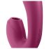 Satisfyer Sunray - uppladdningsbar 2-i-1 luftvågsvibrator (röd)