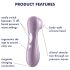 Satisfyer Pro 2 Gen2 - klitorisstimulator med batteri - lila
