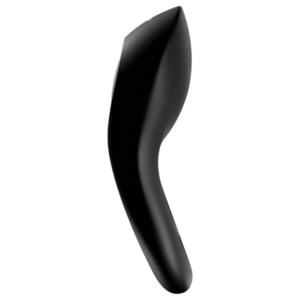 Satisfyer Legendary Duo - penisring med vibration - uppladdningsbar - svart