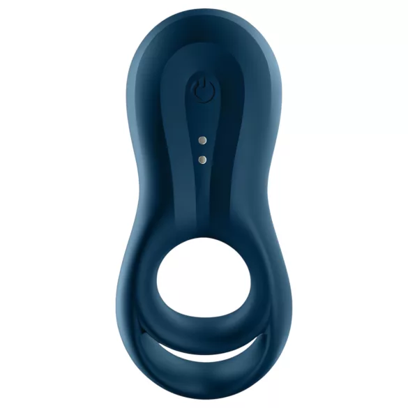 Satisfyer Epic Duo - App-styrd vibrerande penisring för män (svart)