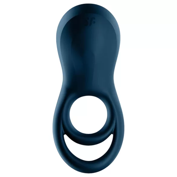 Satisfyer Epic Duo - App-styrd vibrerande penisring för män (svart)