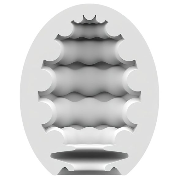 Satisfyer Egg Riffle - onanitägg masturbator äggformad silikon 1 st