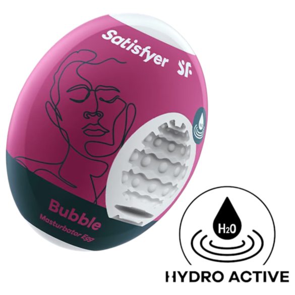 Satisfyer Egg Bubble - äggmasturbator för män - 1 st